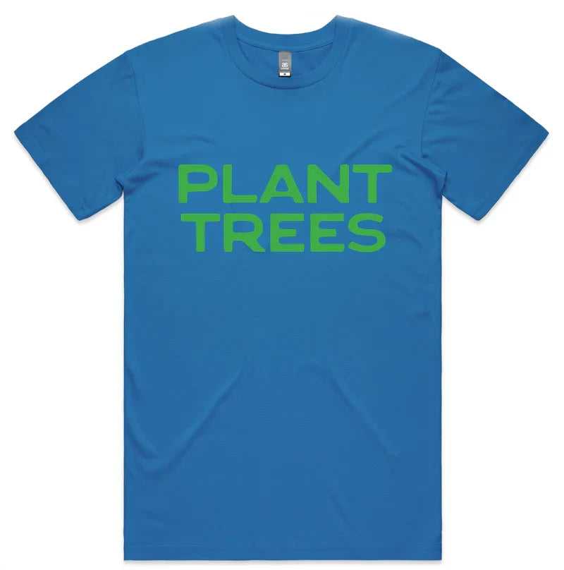 Plant Trees t-shirt (sky blue)